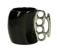 Czarny Kubek Twardziela 360 ml - Prezent dla Silnego Mężczyzny