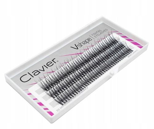 Kępki Rzęs Vshape Clavier 14mm – Jaskółki na Arena.pl