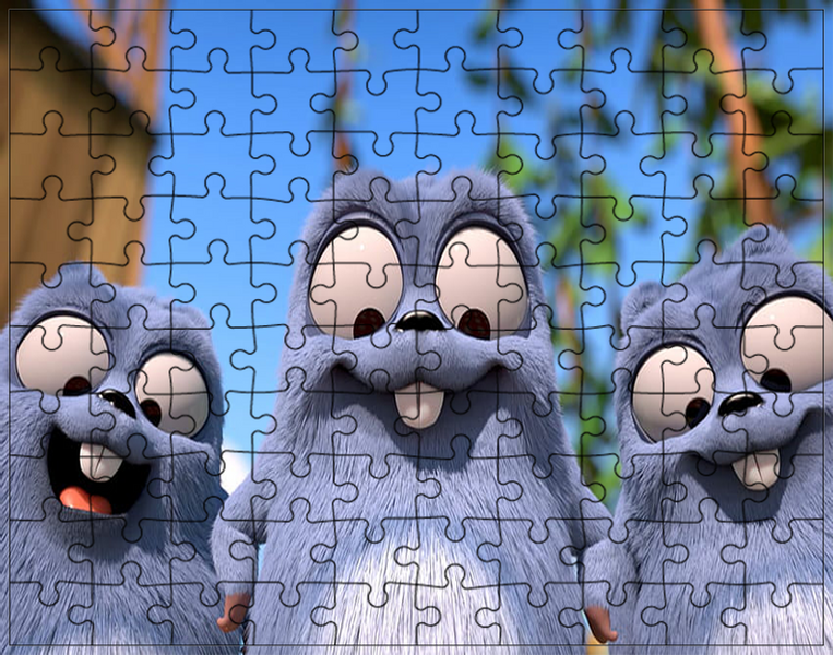 Puzzle Grizzy i Lemingi zdjęcie 1