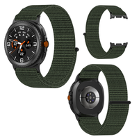 Pasek do Samsung Galaxy Watch 8 40/44mm/ 8 Classic 46mm nylon zielony