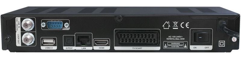 Tuner dekoder SATELITARNY CryptoBox 700HD H.265 zdjęcie 9