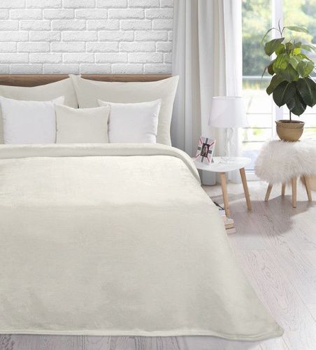 Koc SOFT 170X210 kremowy na Arena.pl