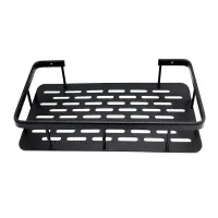 Półka do łazienki pod prysznic do kuchni loft wisząca metalowa czarna