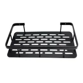 Półka do łazienki pod prysznic do kuchni loft wisząca metalowa czarna