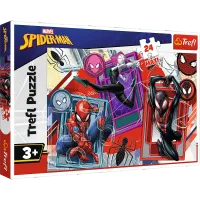 Puzzle - 24 Maxi - Pajęcze zmysły - Disney Marvel Spiderman - Trefl 14366