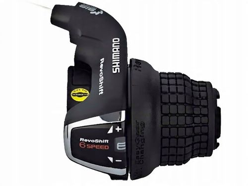 Manetka przerzutki SHIMANO SL-RS35 6rz linka 2050mm revoshift, index na Arena.pl