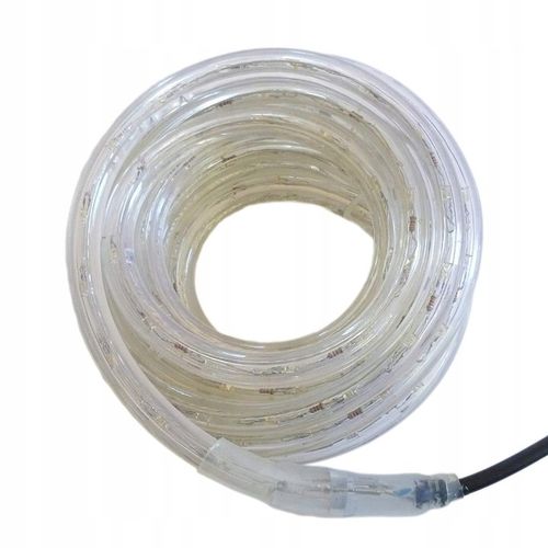 WĄŻ Świetlny 20m LED LAMPKI CHOINKOWE BIAŁY ZIMNY na Arena.pl