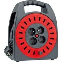 PRZEDŁUŻACZ ZWIJANY GUMOWY, 4 G, 3X1MM2, 30M VOREL