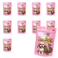 PRZYSMAKI DLA PSA TufTuf Mini Churros z wieprzowiną dla psa ZESTAW 10x100g