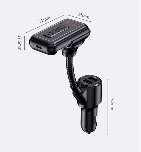 TRANSMITER FM BLUETOOTH ODBIORNIK AUX UNIWERSALNY na Arena.pl