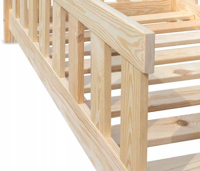 Łóżko sosnowe Domek 80x160cm zdjęcie 2