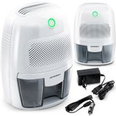 Osuszacz powietrza - pochłaniacz wilgoci z zasilaczem samochodowym Berdsen BR-50B biały