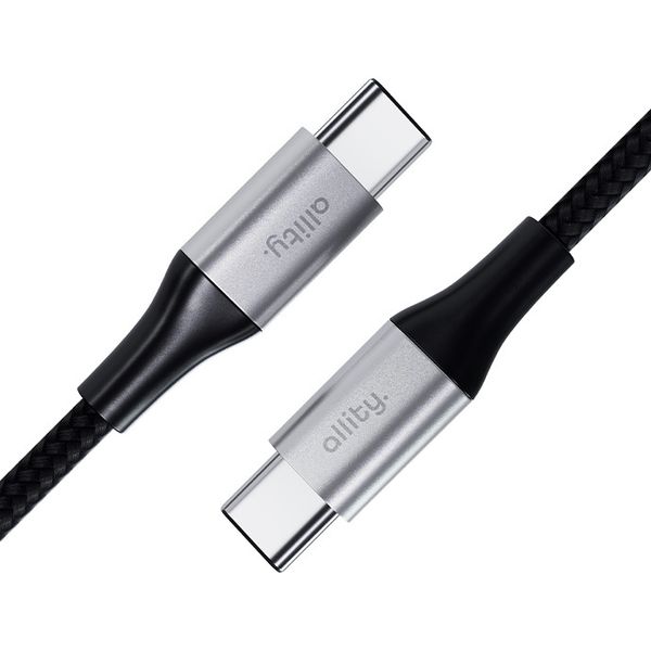 Allity kabel USB-C - USB-C 1,0 m 100W czarny zdjęcie 2