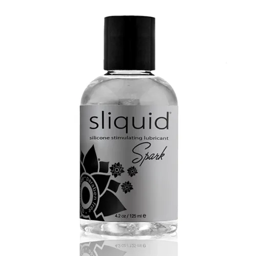 sliquid naturals spark 125 ml - silikonowy żel stymulujący z mentolem na Arena.pl