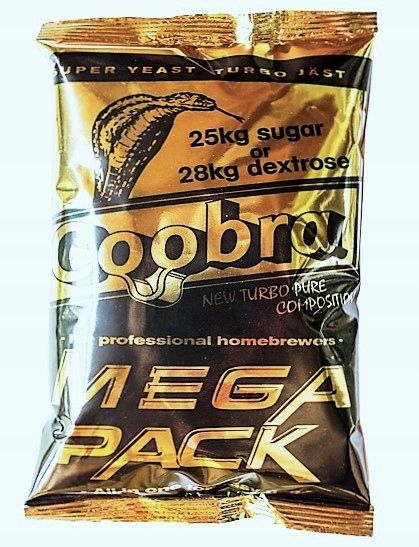 Drożdże gorzelnicze Coobra Mega Pack na 100L zdjęcie 1