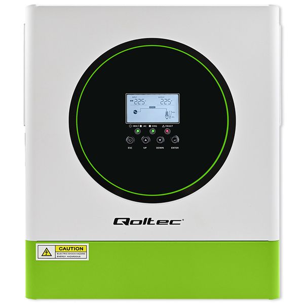 Qoltec Inwerter Solarny Off-Grid 3500W Sinus MPPT zdjęcie 11