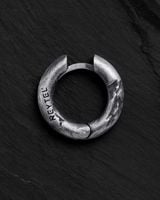 Srebrny kolczyk - kółko KLETTUR