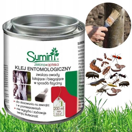 Klej entomologiczny do zwalczania owadów lep do drzew Sumin 400ml (200mlx2) na Arena.pl