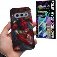 ETUI CASE DO SAMSUNG S10E - DEADPOOL MARVEL FILMY SERIALE + FOLIA