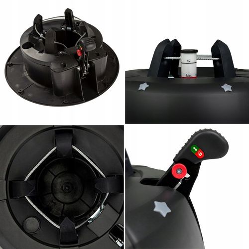 Stojak choinkowy podstawa żywej choinki 3,0m KAMAI START 3.0D Antracyt na Arena.pl