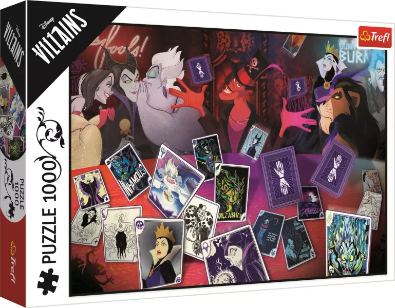 Puzzle 1000 elementów. Disney Villains zdjęcie 1