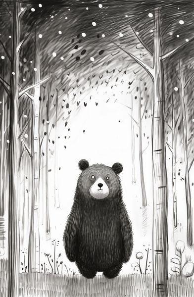 Plakat 53x81cm Ciekawski Miś zdjęcie 1