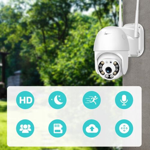 KAMERA WIFI IP SMART OBROTOWA FULL HD 2MP MONITORING 1080p ZOOM 4x DETEKCJA na Arena.pl