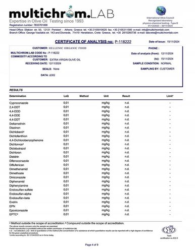 Oliwa z oliwek niefiltrowana Koronida max 0.3% 5 l na Arena.pl
