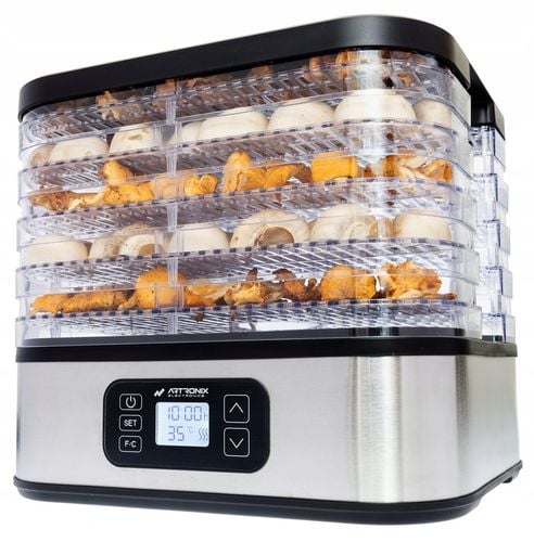 SUSZARKA SPOŻYWCZA DO ŻYWNOŚCI GRZYBÓW ZIÓŁ OWOCÓW WARZYW TIMER! 400W na Arena.pl