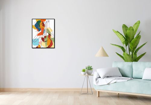 Plakat 50x65cm Wewnętrzna Muza na Arena.pl