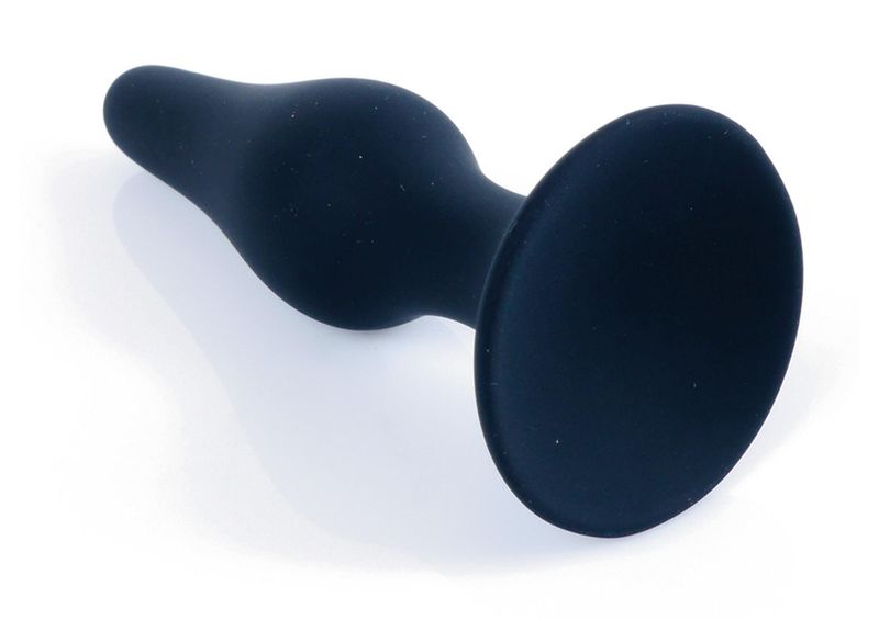 Plug-Silicone Plug Black - Extra Large zdjęcie 2