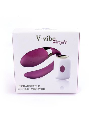stymulator-v-vibe purple usb 7 function / remote control na Arena.pl