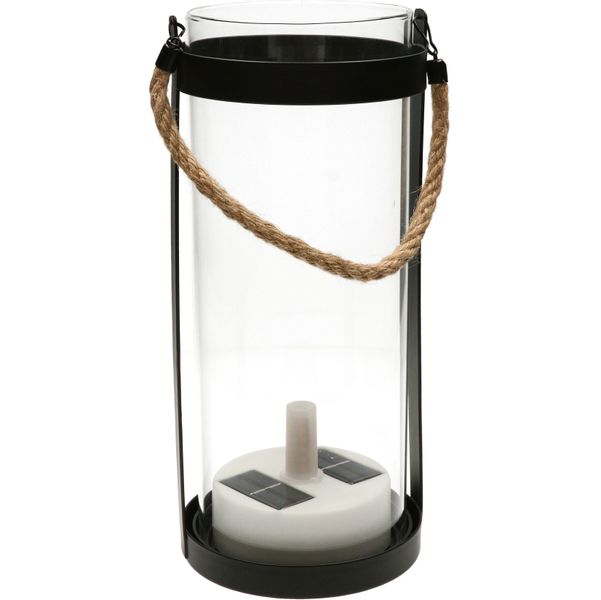 Lampa solarna ogrodowa latarnia LANTERN COLUMN LED HK-SL606-2 MK zdjęcie 1