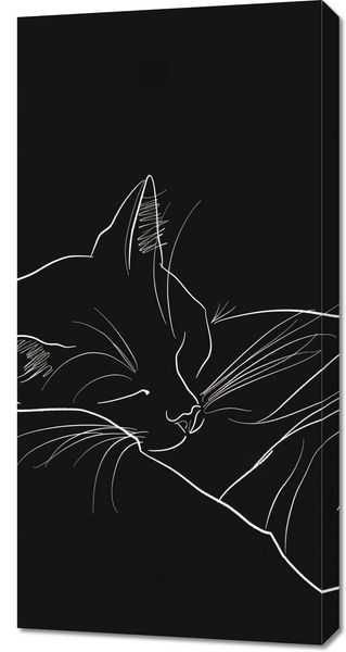 Obraz 50x100cm Nocny Spokój zdjęcie 1