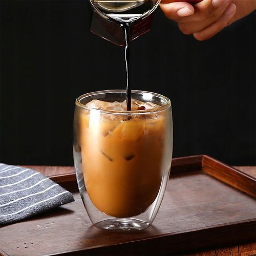 ZESTAW KOMPLET SZKLANEK TERMICZNYCH PODWÓJNE DNO DO NAPOJÓW 350 ML 6 EL na Arena.pl