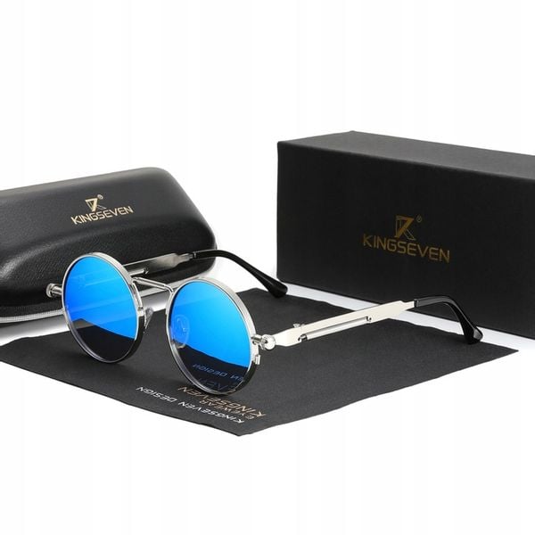 Okulary przeciwsłoneczne LENONKI STEAMPUNK UV400 zdjęcie 6