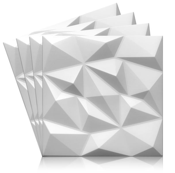 Białe Piankowe Kasetony Sufitowe panele ścienne 3D Brylant zdjęcie 9