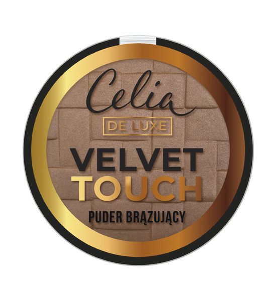 CELIA Puder brązujący VELVET TOUCH 105 & zdjęcie 1