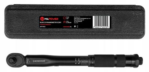 KLUCZ DYNAMOMETRYCZNY DO ROWERU 1/4' 2-24Nm CERTYFIKAT KALIBRACJI Z BLOKADĄ na Arena.pl