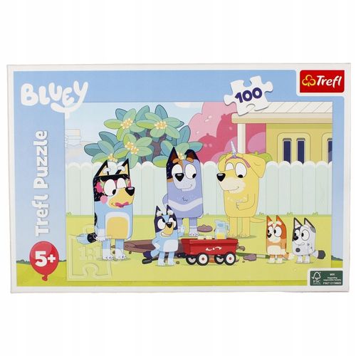 puzzle 100 wesoły świat bluey 16471 na Arena.pl