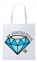 Dla Krawca Krawcowej Torba Eco Biała Shopper Z Nadrukiem Ze Zdjęciem