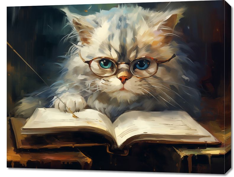 Obraz 90x70cm Ucz Się Ucz zdjęcie 1