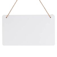 Prostokątna zawieszka na drzwi z MDF-u do sublimacji