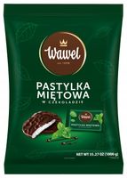 Pastylka miętowa w czekoladzie 1kg Wawel