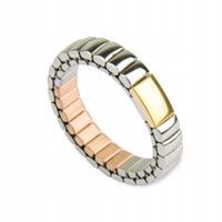 PIERŚCIONEK OBRĄCZKA MAGNETYCZNA ZŁOTA SREBRNA