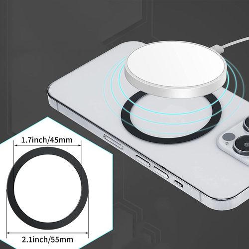 TECH-PROTECT MAGMAT MAGSAFE UNIVERSAL MAGNETIC RING 2-PACK BLACK & SILVER na Arena.pl