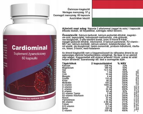 Cardiominal - 90 Kapsułek (3 x 30 Kapsułek) - 3 Dawki na Arena.pl