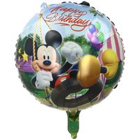 BALON FOLIOWY Myszki Miki KÓŁKO DEKORACJA URODZINOWA NA PRZYJĘCIE 3D