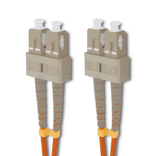 Qoltec Patchcord światłowodowy SC/UPC - SC/UPC | Multimode | 50/125 | OM2 | Duplex | 3m na Arena.pl