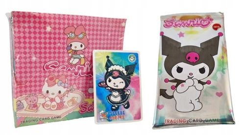 KARTY KUROMI BOOSTER BOX 288 KART 36 SASZETEK MEGA ZESTAW SANRIO na Arena.pl